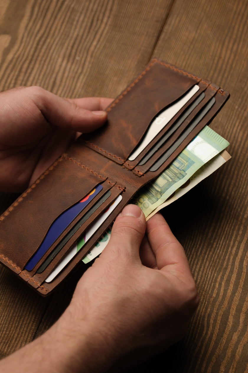 Heritage Leren Portemonnee