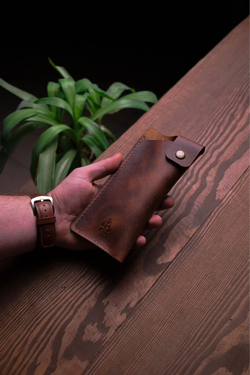 Verticale Brillenkoker