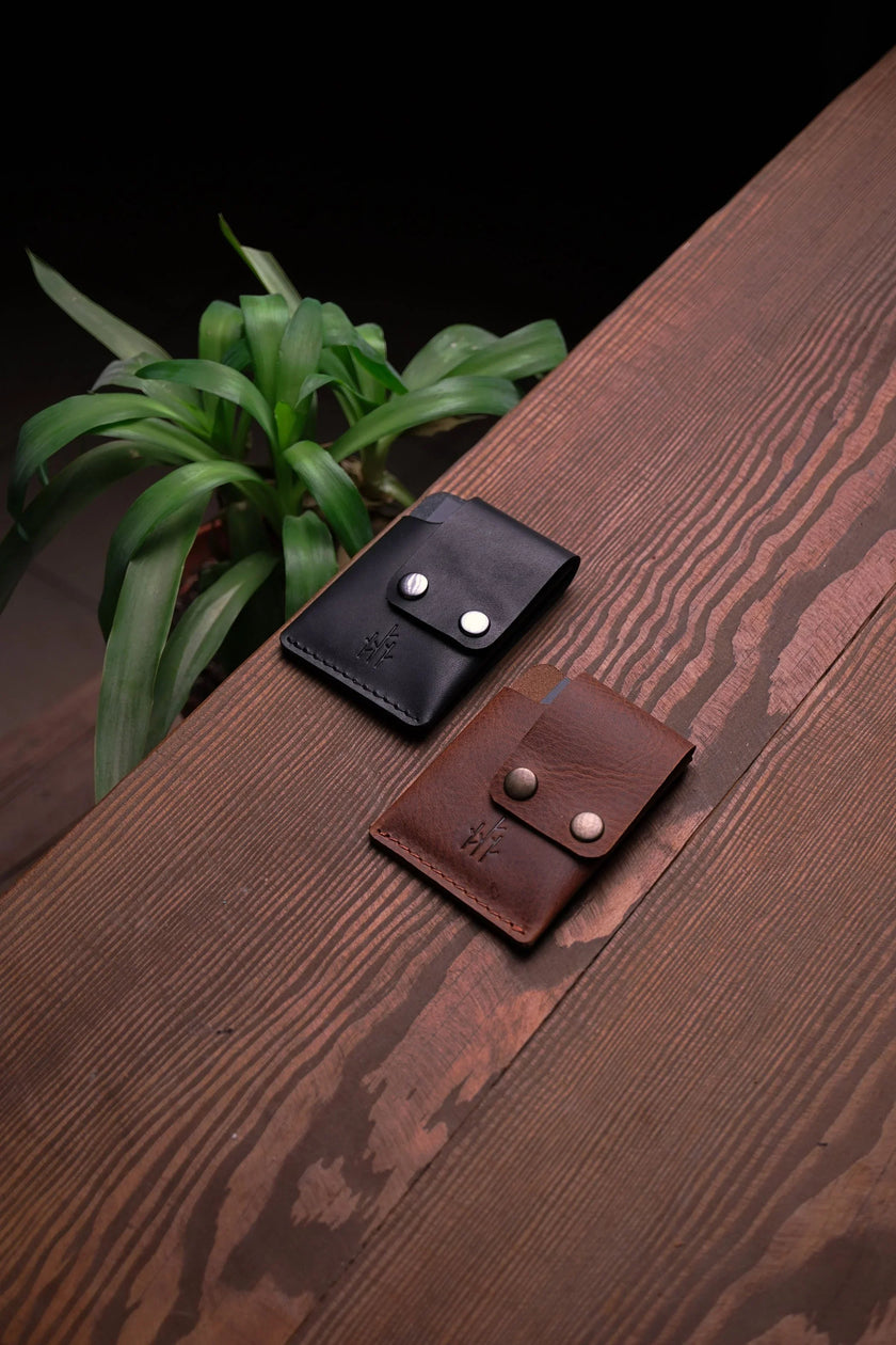 Dust Leren Portemonnee-Kaarthouder