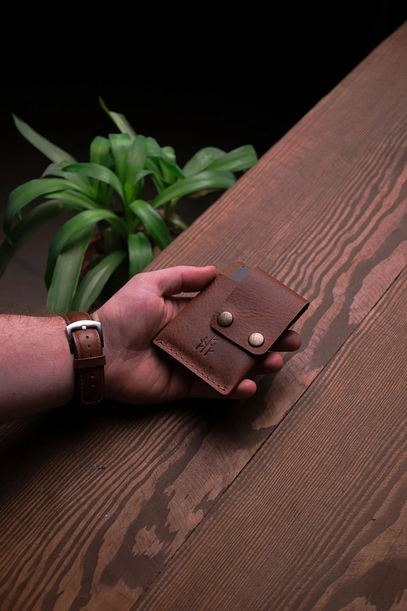 Dust Leren Portemonnee-Kaarthouder