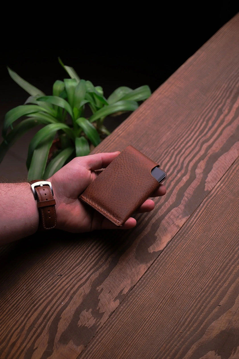 Dust Leren Portemonnee-Kaarthouder