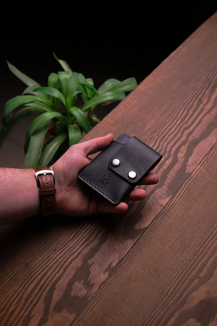 Dust Leren Portemonnee-Kaarthouder