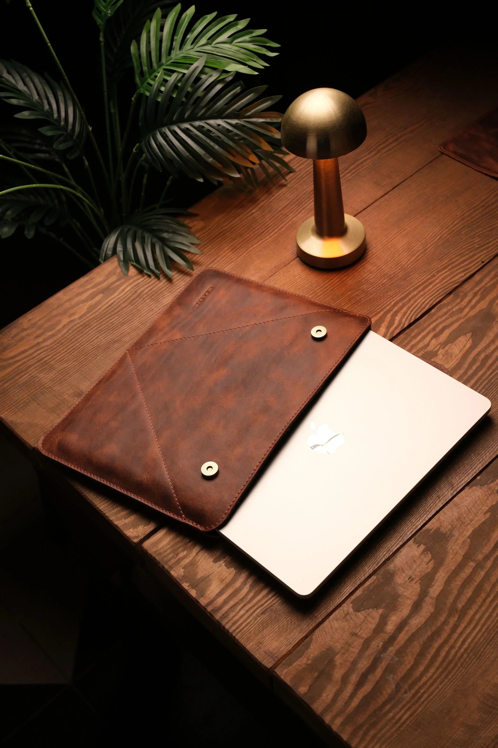 Leren MacBook Hoes