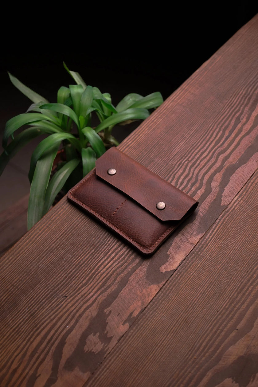 Milonis Leren Paspoortportemonnee