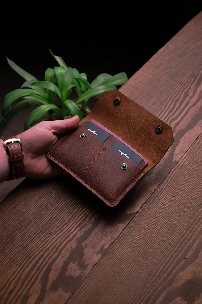 Milonis Leren Paspoortportemonnee