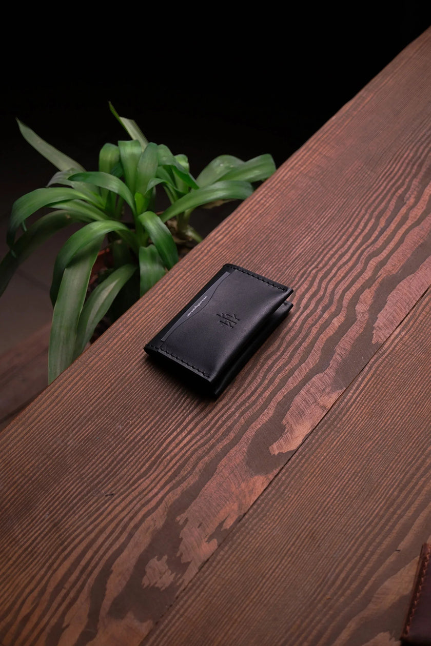 Minimal Leren Portemonnee