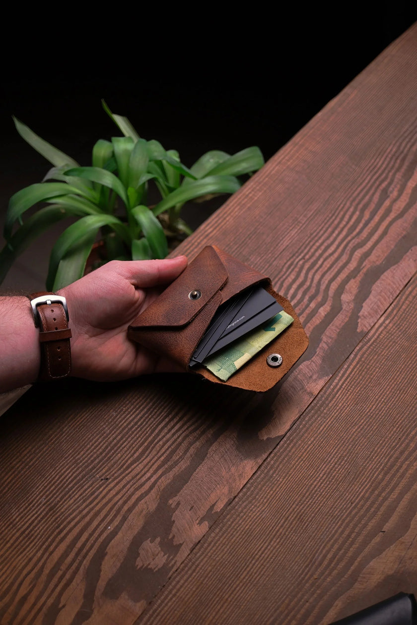 Pocket Leren Portemonnee