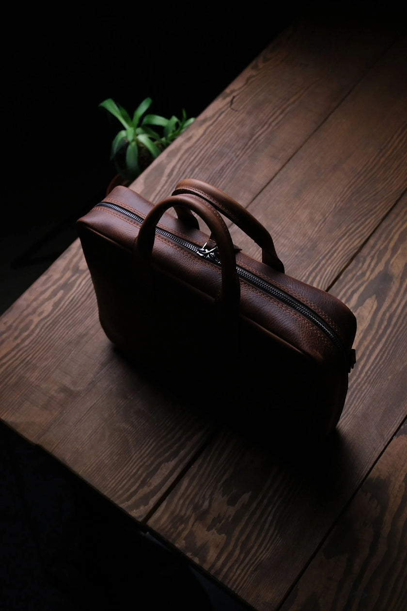 Porter Leren Laptoptas