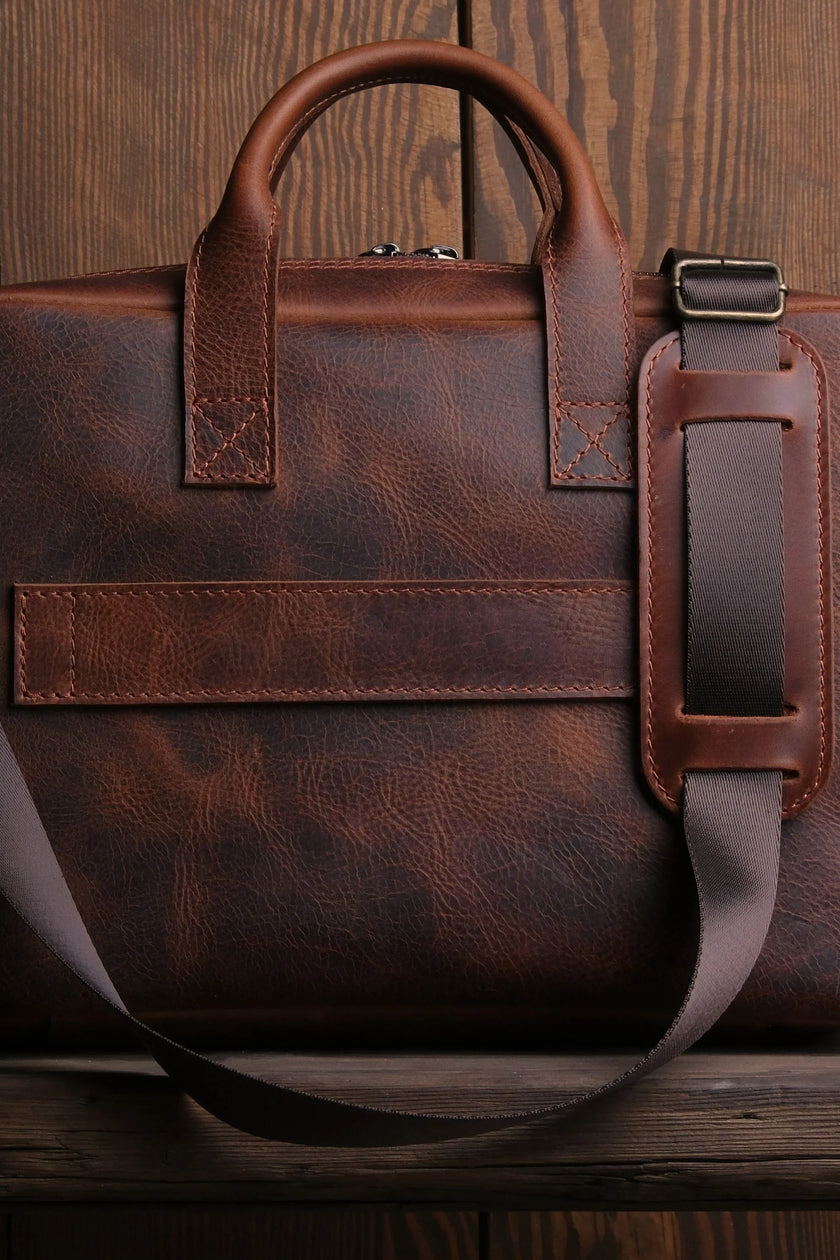 Porter Leren Laptoptas