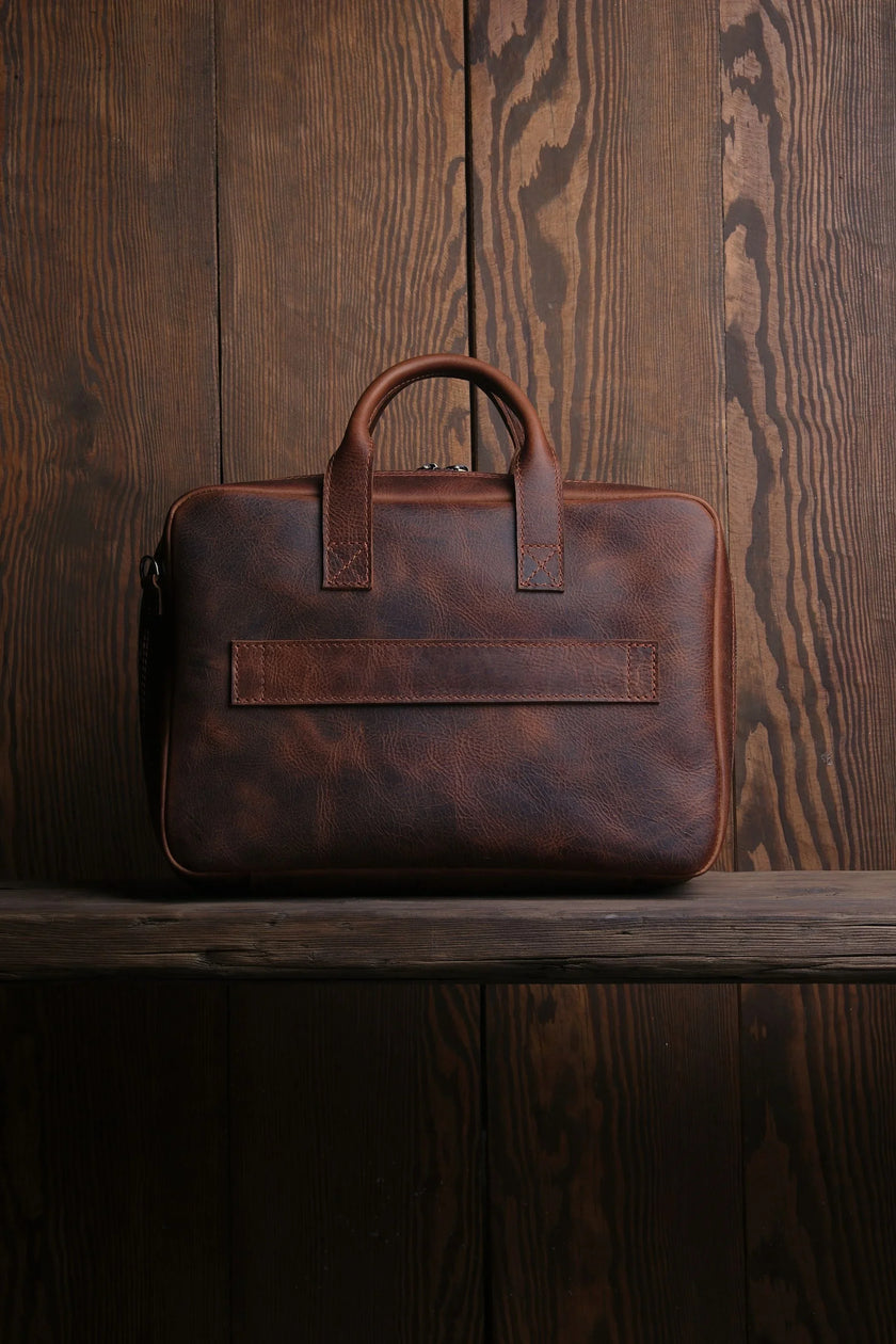 Porter Leren Laptoptas