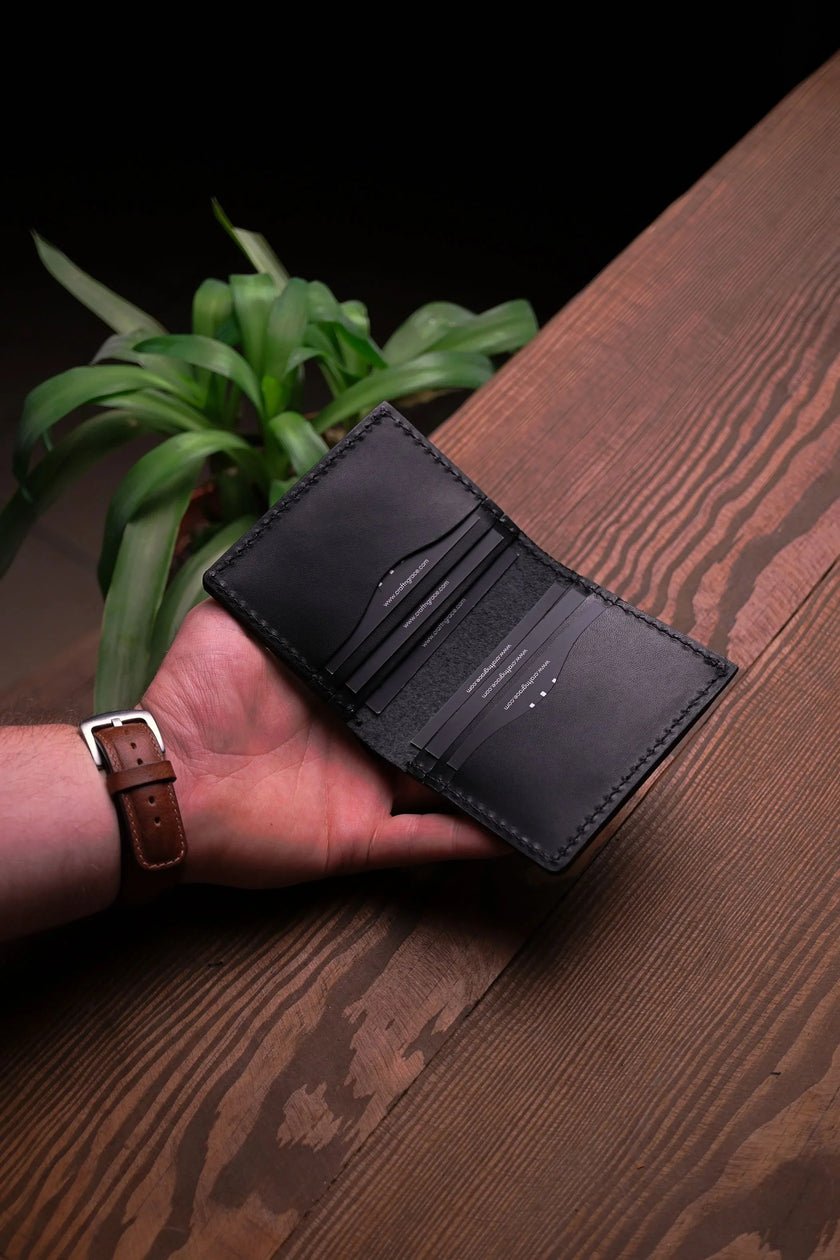 Rustic Leren Portemonnee